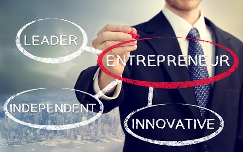 Businessman entrepreneur - startup article